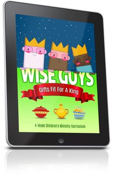 a tablet with the title wise guys gifts for a king