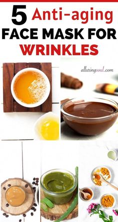 5 DIY Anti-aging face mask can help to minimize wrinkles, premature signs of aging, age spots, uneven skin tone and promote firm, smooth and glowing skin. Anti Aging Face Mask Diy, Anti Aging Face Mask, Diy Anti Aging, Minimize Wrinkles, Aging Face, Baking Soda Shampoo, Women Health, Homemade Face Masks, Anti Aging Tips