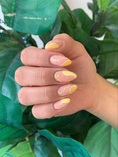 Boho Nails, April Nails, Cute Summer Nails, Pastel Nails, Minimalist Nails, Dream Nails