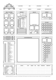 the layout sheet for an interior design project