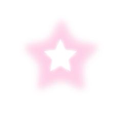 a pink and white star on a white background