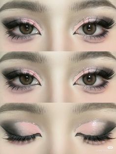 Maquillaje Douyin, Ulzzang Makeup Tutorial, Makeup Asian, Gyaru Makeup, Douyin Makeup, Kawaii Makeup, Ulzzang Makeup, Makeup Tut, Makeup Game