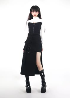 Acubi Dress, Acubi Style, Outfits For School, Body Outfit, Cute Outfits For School, Fashion Catalogue, Female Poses, Kpop Outfits