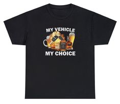 My Vehicle My Choice T Shirt Funny Drinking and Driving DUI Alcoholic Humor Tee Freedom Of Choice, Tee Shirt Outfit, Unique Wardrobe, Funny Gym Shirts, Silly Shirt, Gym Shirt, Day Drinking, Weird Shirts, Drinking Humor