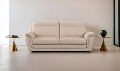 Gio Italia Eloise 2-Seater Tufted Leather Traditional Sofa-jennifer furniture Comfy Seating, Modern Loveseat, Tufted Leather, Traditional Sofa, Leather Loveseat, Sofa Seats, Pillow Top, Sit Back And Relax, Foam Cushions