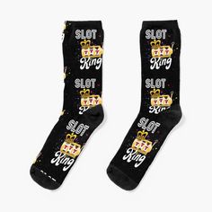 Super soft all-over printed knit socks with extra cushioning in the sole. Suitable for men and women. Slot Machine! You like to play in slot machines this outfit is the ideal to show your passion for slot machines. Make a match with your family, friends. The perfect gift for birthdays, holidays, Christmas, friends and family Gifts Couple, Christmas Friends, Matching Socks, Gambling Gift, Slot Machines, Couple Matching, Slot Machine, Holidays Christmas, Socks For Sale