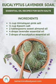 Diy Bath Salts With Essential Oils, Diy Bath Salts, Bath Soak Recipe, Bath Salts Recipe, Bath Salts Diy, Bath Recipes, Bath Soaks