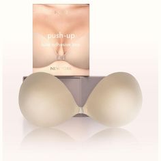 Our padded Push Up adhesive bra gives extra volume and cleavage. Made from buttery soft seamless recycled fabric and medical grade adhesive, wear over 50 times with proper care. Best for small to medium busts and can be combined with our Shape Tape to make it guaranteed sweat-proof. ○ Reusable 50+ with proper care ○ Padded to increase 1 cup size ○ Backless, Strapless All-Day Comfort ○ Skin Safe German Medical Grade Adhesive ○ Waterproof ○ Sustainable Packaging (FSC ® paper, 100% Recyclable) Bra Tape, Strapless Backless Bra, Women Lifting, Backless Bra, Fashion Forms, Shape Tape, Adhesive Bra, Sustainable Packaging, Padded Bra