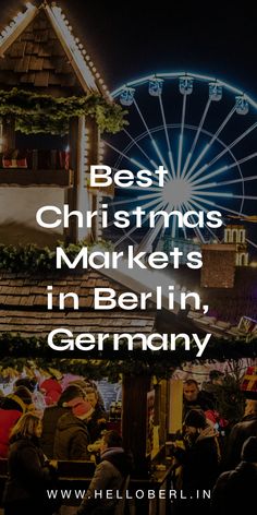 Visiting Germany over the holiday season? Check out our list of the BEST Christmas markets in Berlin, Germany! Click through to read the full post | helloberl.in | Berlin travel blog, Berlin itinerary, Berlin Christmas Visiting Germany, Berlin Itinerary, Berlin Christmas, Best Christmas Markets, Visit Germany, Christmas Markets, Best Christmas, Christmas Market