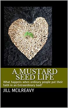 a heart shaped seed plant with the words, a mustard seed life