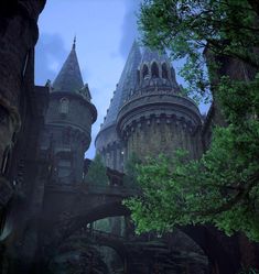 Hogwarts Legacy Aesthetic Harry Potter, Dark Mark, A Castle, In The Dark, Hogwarts, Harry Potter, Castle, Trees