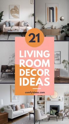 living room decor ideas that are easy to do with the family and friends in your home