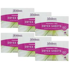 The Biokleen Free & Clear Dryer Sheets are a high-quality product designed to leave your laundry feeling soft and static-free. These fragrance-free dryer sheets are gentle on sensitive skin, making them perfect for those with allergies or sensitivities. Each sheet is designed to effectively reduce wrinkles and eliminate static cling, leaving your clothes feeling fresh and comfortable. With a case of 6 boxes containing 80 sheets each, you'll have plenty of dryer sheets to last you through many loads of laundry. Upgrade your laundry routine with Biokleen Free & Clear Dryer Sheets for a soft and static-free finish every time. Laundry Routine, Dryer Sheets, Static Cling, Clean Laundry, Reduce Wrinkles, Fragrance Free, Fragrance Free Products, Allergies, Sensitive Skin