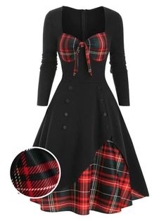 Xmas – Retro Stage - Chic Vintage Dresses and Accessories Robes Vintage, Dress Sleeve Length, Elegant Party Dresses, Standard Dress, Soft Dress, Neckline Designs, Sweetheart Dress, Vestidos Vintage, Gothic Dress