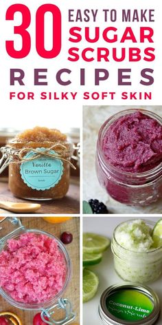 Sugar Scrubs Recipes, Scrubs Recipes