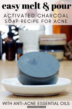 soap bar sitting on top of a white plate