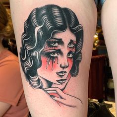 Traditional Tattoo Girls, Traditional Tattoo Woman, Designs With Meaning, Old School Tattoos, Pin Up Girl Tattoo, Traditional Style Tattoo, Biker Tattoos