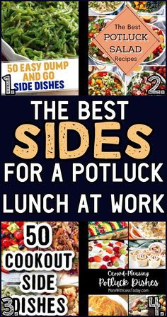 the best sides for a potluck lunch at work 50 cookout side dishes