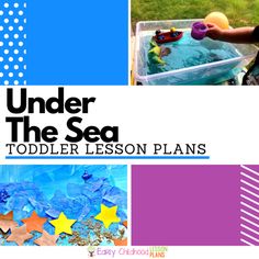 an image of under the sea toddler lesson plans