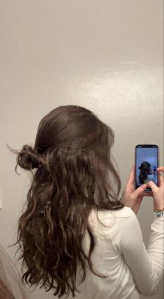 Brown Wavy Hair, Brown Hair Inspo