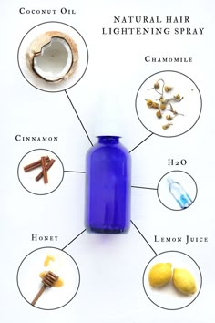 The Ultimate All-Natural Hair Lightening Spray | Free People Blog Hair Lightening Spray, Hair Lightening, Diy Ombre, Natural Hair Oils, Types Of Hair, Diy Sprays, How To Lighten Hair, 4c Hair