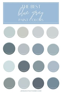 the best blue gray paint colors