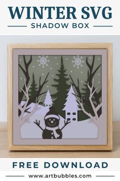 Discover our Vibrant Snowy Village Winter 3D Shadow Box SVG, perfect for creating stunning seasonal décor. This adorable design showcases a charming snowman standing in a snowy forest, with a cozy cottage nestled among the trees. This shadow box design adds warmth and magic to any space. Cricut Patterns, Snowy Village, Led Lighting Bedroom, Shadow Box Svg, 3d Shadow Box, Winter Svg, Snowy Forest, Cricut Christmas, Book Display