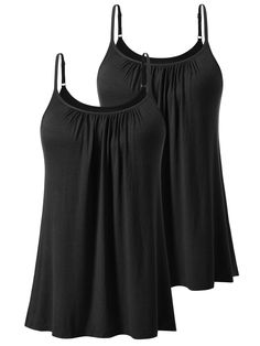 PRICES MAY VARY. ★Material: AMVELOP plus size camisole for women is made of 47% modal,48% cotton and 5% spandex,modal increases the elasticity of the clothes, while cotton makes the clothes more wear-resistant and won't be deformed after washing. ★Features: This adjustable spaghetti strap camisole is designed for women from S-XXXXL, the pleated look makes the clothes look fresh and airy, the upper body is not only generous but also thin, adjustable strap camisole can be adjusted according to the Plus Size Camisoles, Outing Outfit, Vest Tops Women, Green Star, Strap Tank Top, Loose Tank Tops, Womens Camisoles, Spaghetti Strap Tank Top, Plus Size Tank Tops