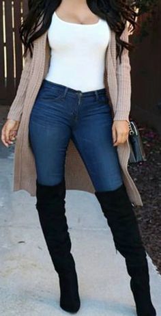 Outfits For Teens For School, Dressy Boots, Trendy Outfit Ideas, Best Winter Outfits, Fall Outfits For School, Women Ideas, Winter Fashion Outfits Casual, Basic Sweaters