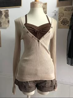 Fall Color Outfits, Outfits Beige, Fashion Y2k, 1980s Fashion, Y2k Outfits, Rory Gilmore, Bella Swan