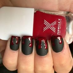 Nail Art Halloween, Drag Make-up, Nail Photos, Shop Makeup, Halloween Nail Designs, Halloween Nail, I Love Nails, True Blood, Halloween Nail Art