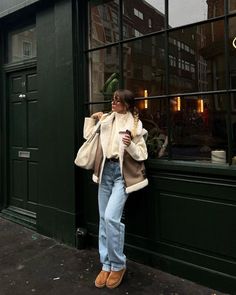 Trending Winter Outfits, 2024 Ootd, Zara Street Style, Mode Zara, Outfits To Copy, Ootd Inspo, City Outfits, Vintage Long Sleeve