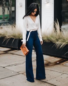 pinterest // akdesomma Flattering Outfits, Outfit Jeans, Business Outfit, Petite Women, Petite Outfits, Petite Fashion