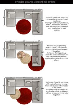 the diagram shows how to use different types of furniture