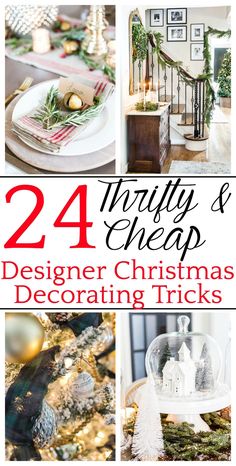 twelve christmas decorating tricks that are easy to do