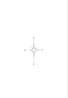 an image of a cross that is drawn in the air and has no lines on it