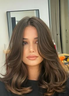 Bob Lung, Brown Hair Inspo, Layered Haircuts For Medium Hair, Medium Hair Cuts, Hair Inspo Color, Medium Length Hair Cuts