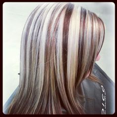 Dark Lowlights, Fall Highlights, Homemade Facial Mask, Red Highlights, Great Hair, Blonde Highlights, Hair Highlights, Fall Hair