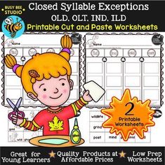 the printable worksheet for classroom workbooks is shown with an image of a young