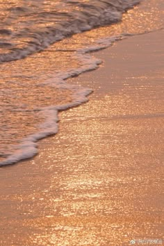 a person walking along the beach with a surfboard in their hand, at sunset