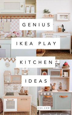 the words genius ikea play kitchen ideas