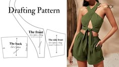 Boat Dress, Free Crop Tops, Crop Top Pattern, Patterned Crop Top, Diy Clothes Design, Fashion Sewing Tutorials, Couture Sewing Techniques, Fashion Design Portfolio, Fashion Tutorial