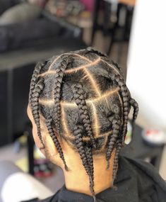 Single Braids For Men, Hire Cut, Female Braids, Boys Cornrows, Boys Braids, Men Cornrows, Boondocks Drawings