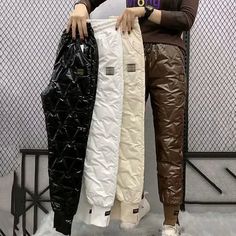 Shipping: Worldwide Express Shipping AvailableDelivery time: 🚚7-15Days Fast ShippingReturns: Fast refund,💯100% Money Back Guarantee. White Drawstring Bottoms For Winter, Stylish Cargo Pants, 2023 Sweater, Women High Waist Pants, Pants Unique, Ski Jumpsuit, Gray Hoodies, Distressed Pants, Trendy Trouser