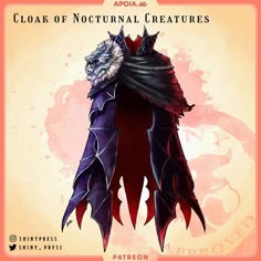 an image of a character from the video game cloak of nocturval creatures