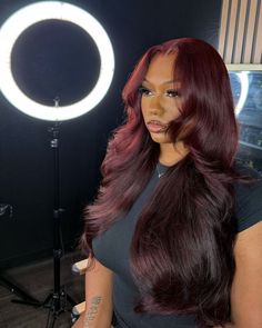 Brown Lace Front, Braided Hairstyles For Black Women Cornrows, Lace Front Wigs Human Hair, Burgundy Hair, Wigs Human Hair, Hair Laid, Hair Ponytail Styles, Brown Wig