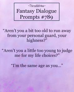 a poem written in purple and black with the words fantasy dialogue propps 799