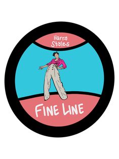 the logo for harry stilbles'fine line, which is featured in an advertisement