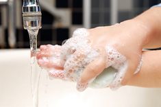 Hand Washing. Soapy hands of little child hand washing in the sink , #AFF, #Soapy, #hands, #Hand, #Washing, #washing #ad Kitchen Hazards, Affordable Self Care, Kitchen Safety Tips, Personal Cleanliness, Independent Living Skills, Babo Botanicals, Pure Soap, Kitchen Safety, Chinese Recipe