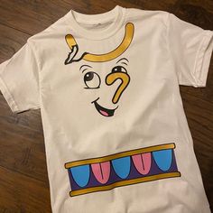 a t - shirt with an image of a cartoon character on it